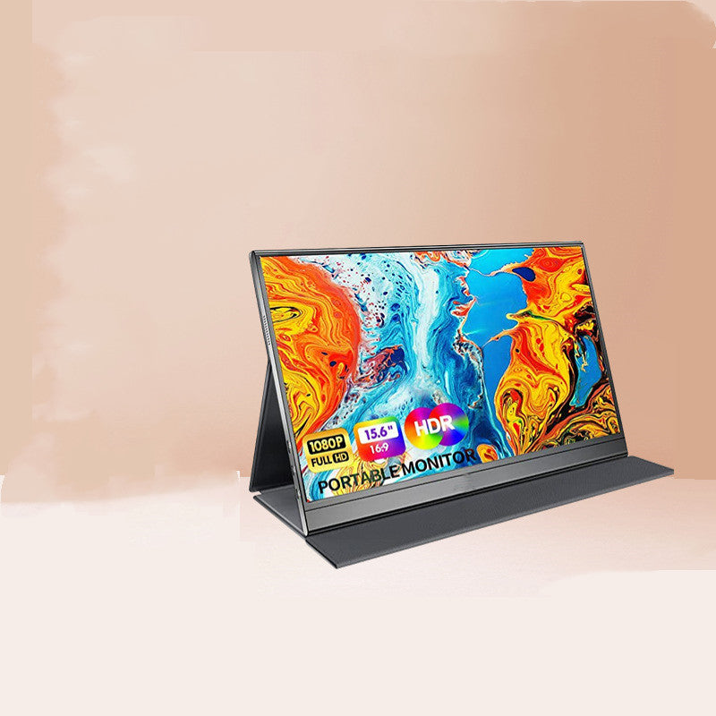 15.6" Portable IPS Monitor — 1080p Full HD, HDMI & USB-C