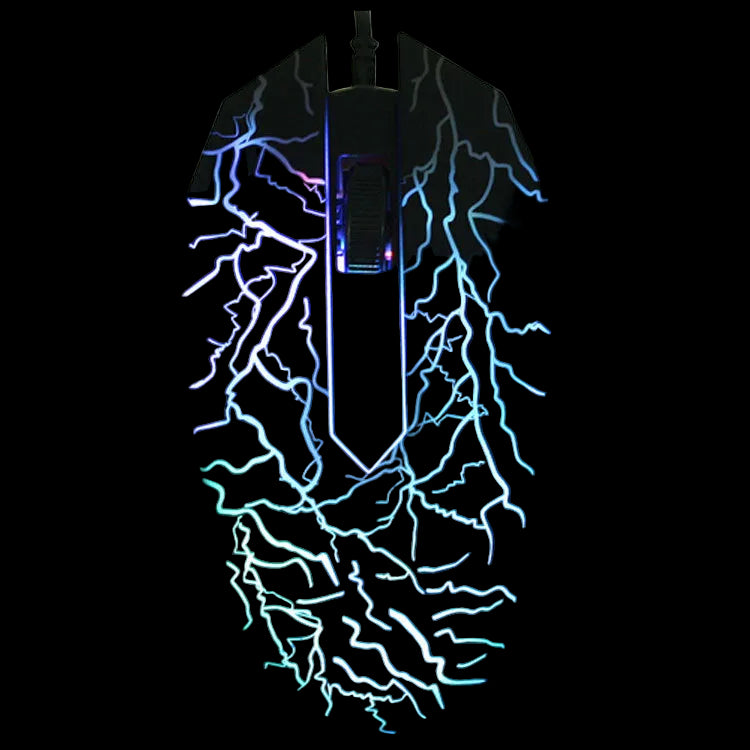 Wired Gaming Mouse – 2400 DPI, 6-Button Ergonomic Optical Mouse