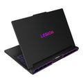 Lenovo Legion gaming laptop with black finish and pink 'Legion' branding on a white background