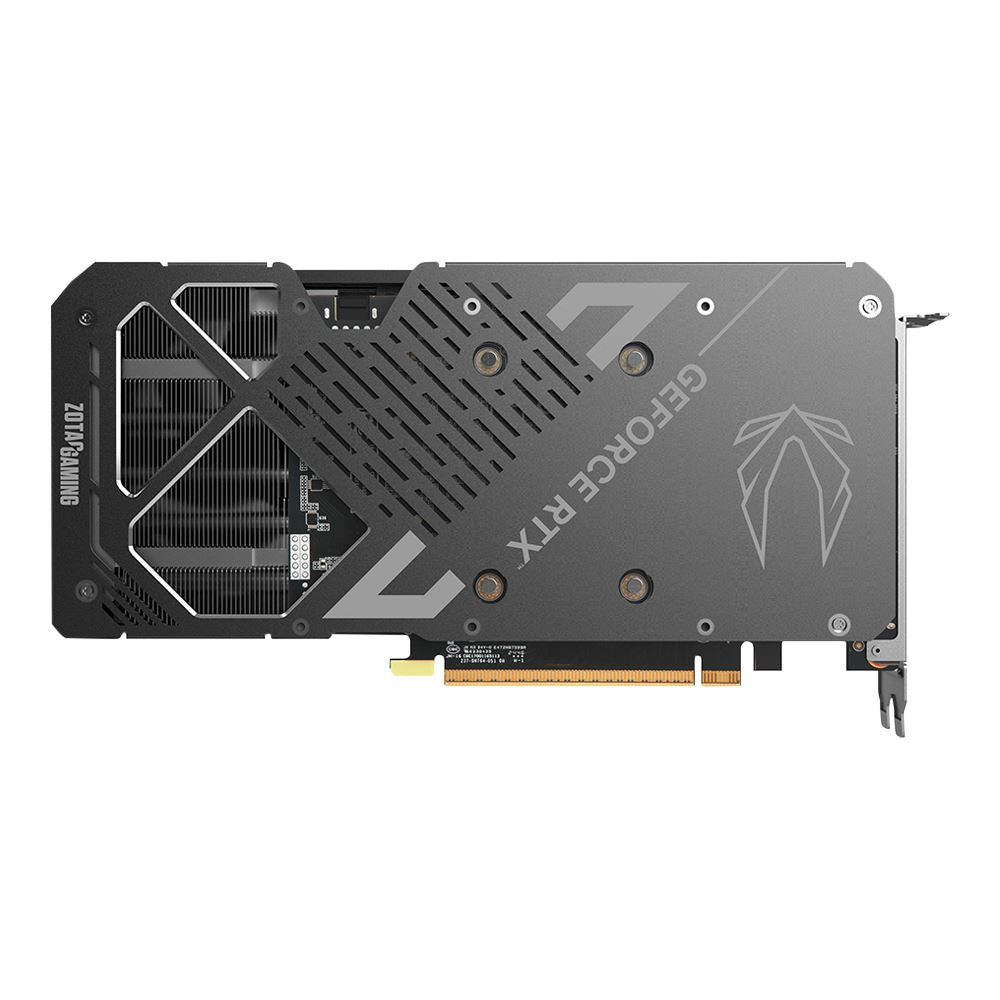 Graphics card with ZOTAC branding on a white background