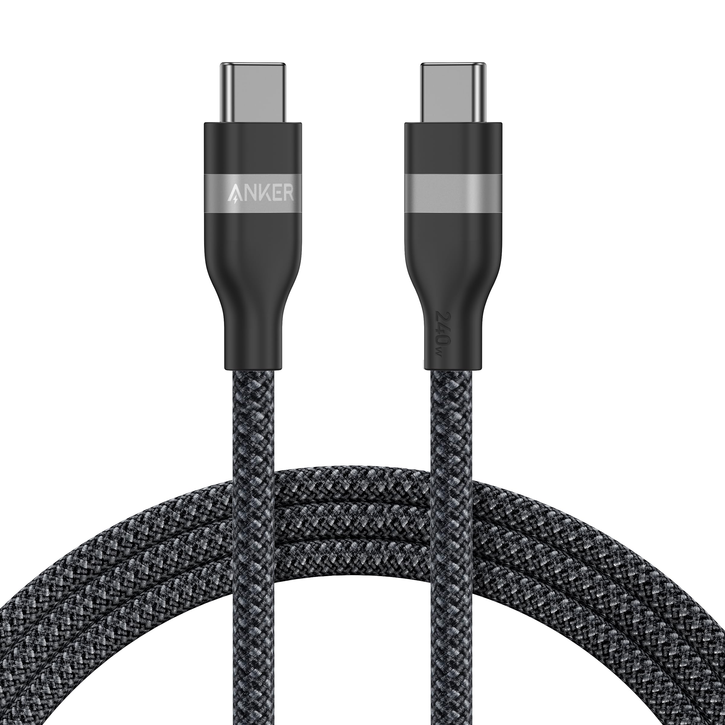 Anker USB-C cable on a white background