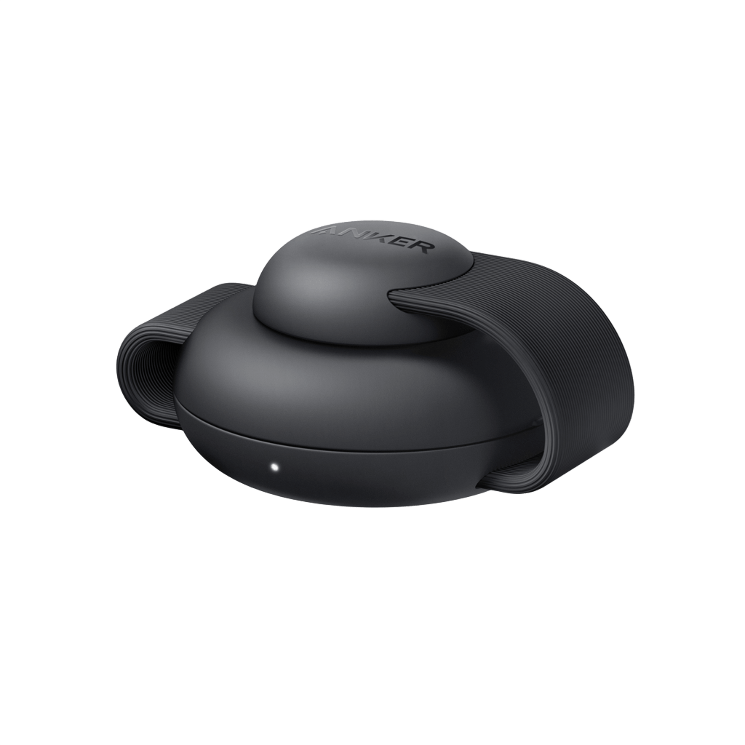 Black device with 'Anker' branding on a transparent background