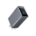 Anker power adapter with multiple USB ports on a white background
