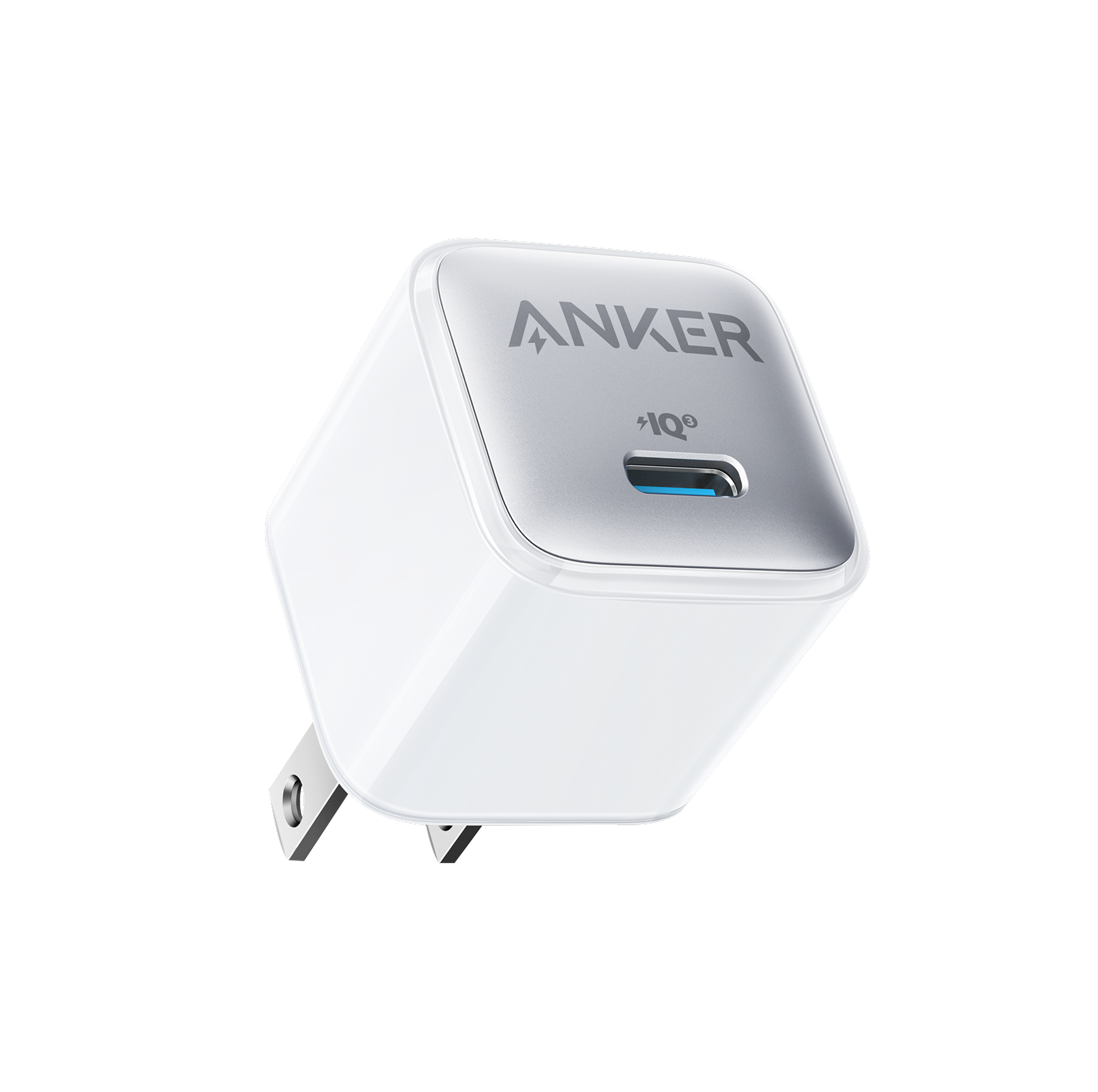 Anker USB-C wall adapter on a white background
