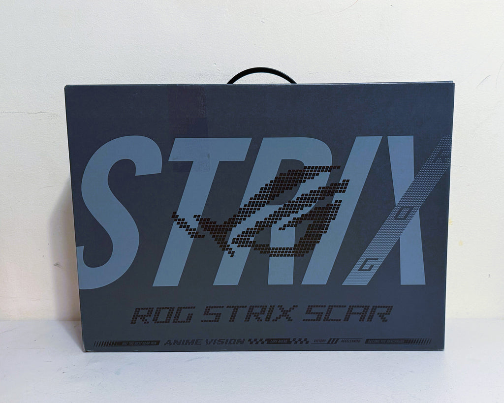 ROG Strix gaming product packaging on a white background