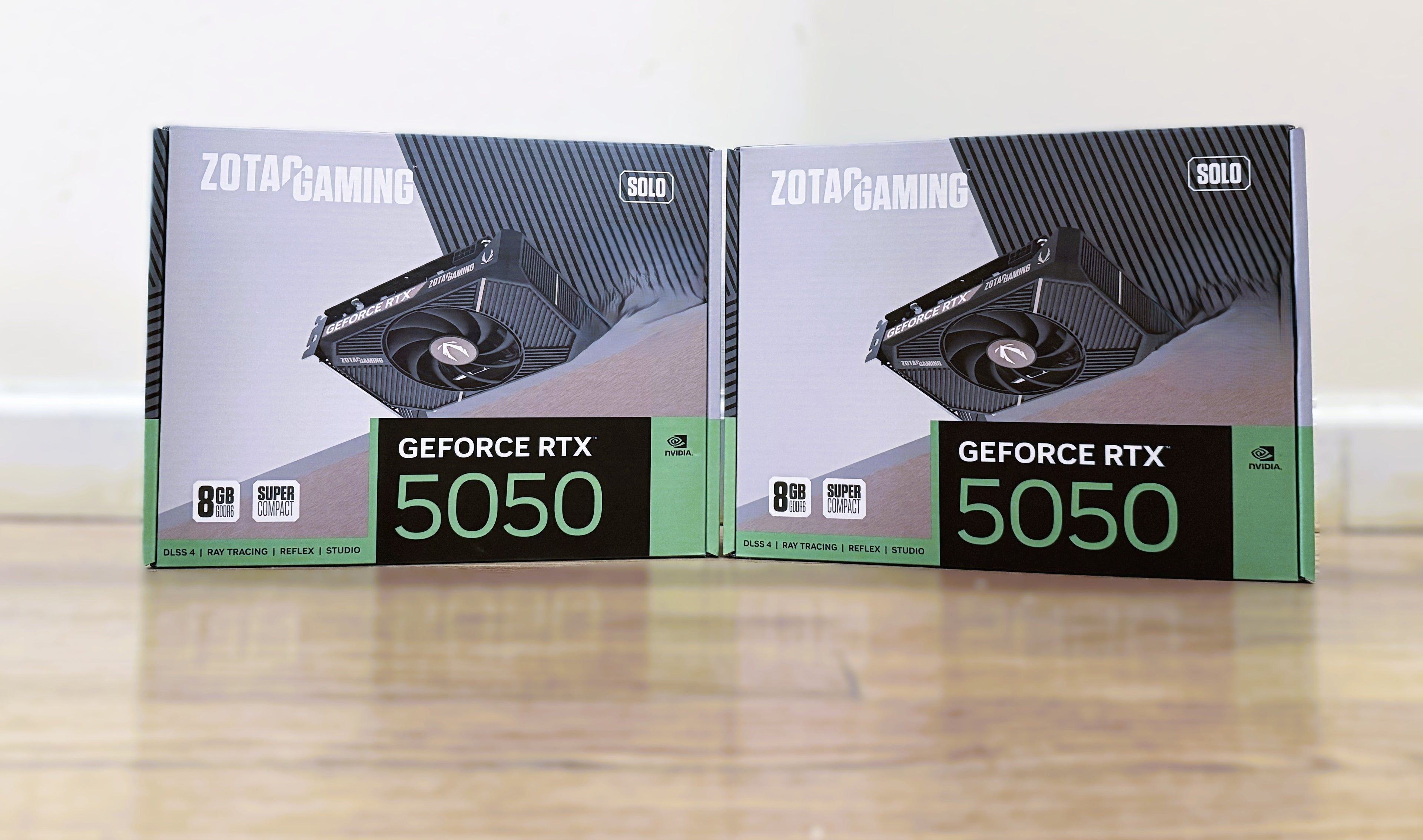 Zotac NVIDIA GeForce RTX 5050 Solo Single Fan 8GB GDDR6 PCIe 5.0 Graphics Card