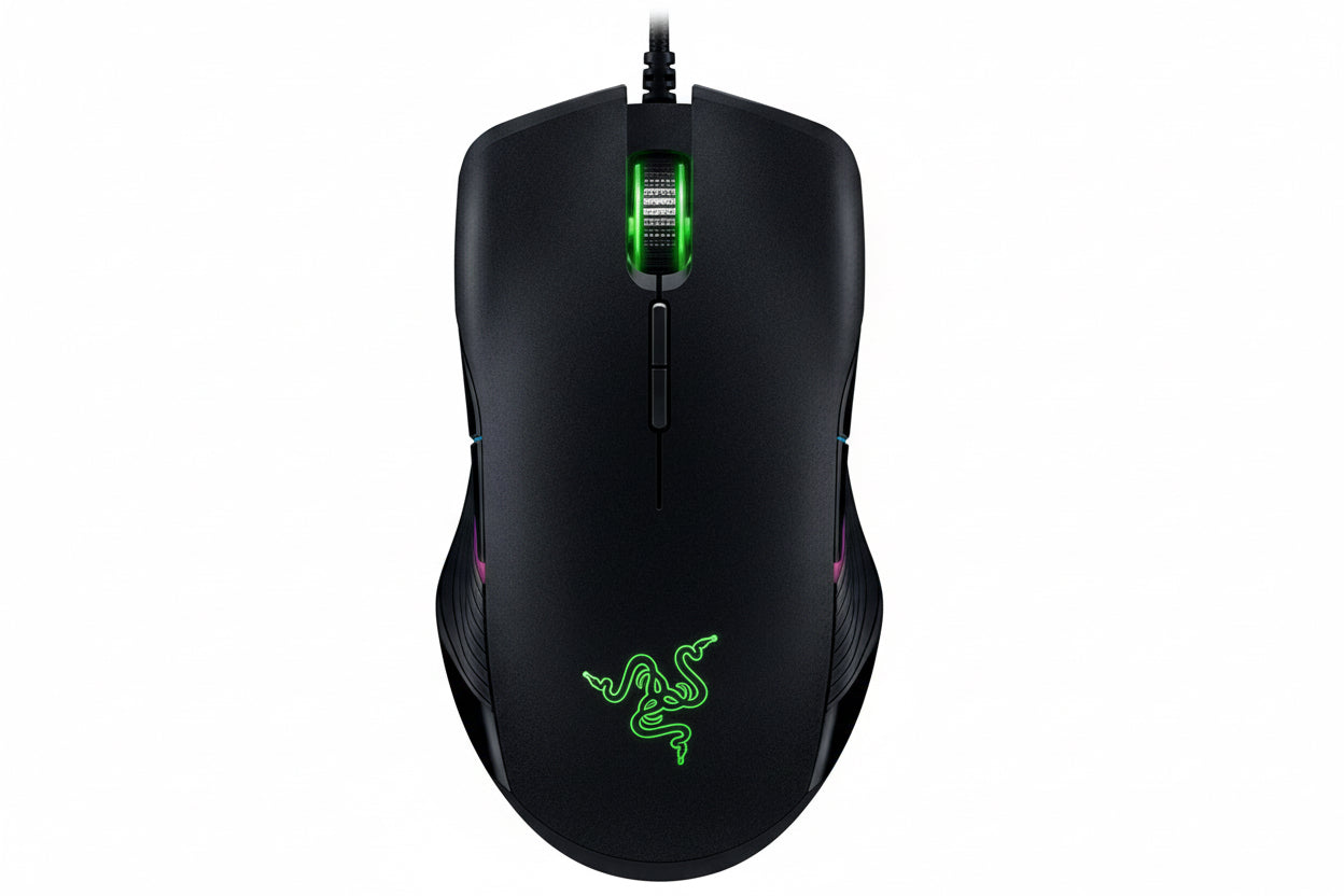 Razer Lancehead Tournament Edition gaming mouse on a white background