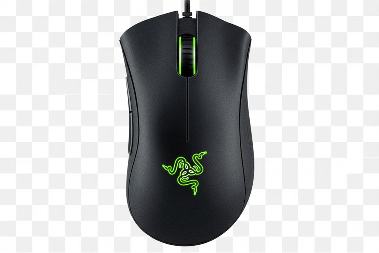 Razer DeathAdder Essential gaming mouse on a white background