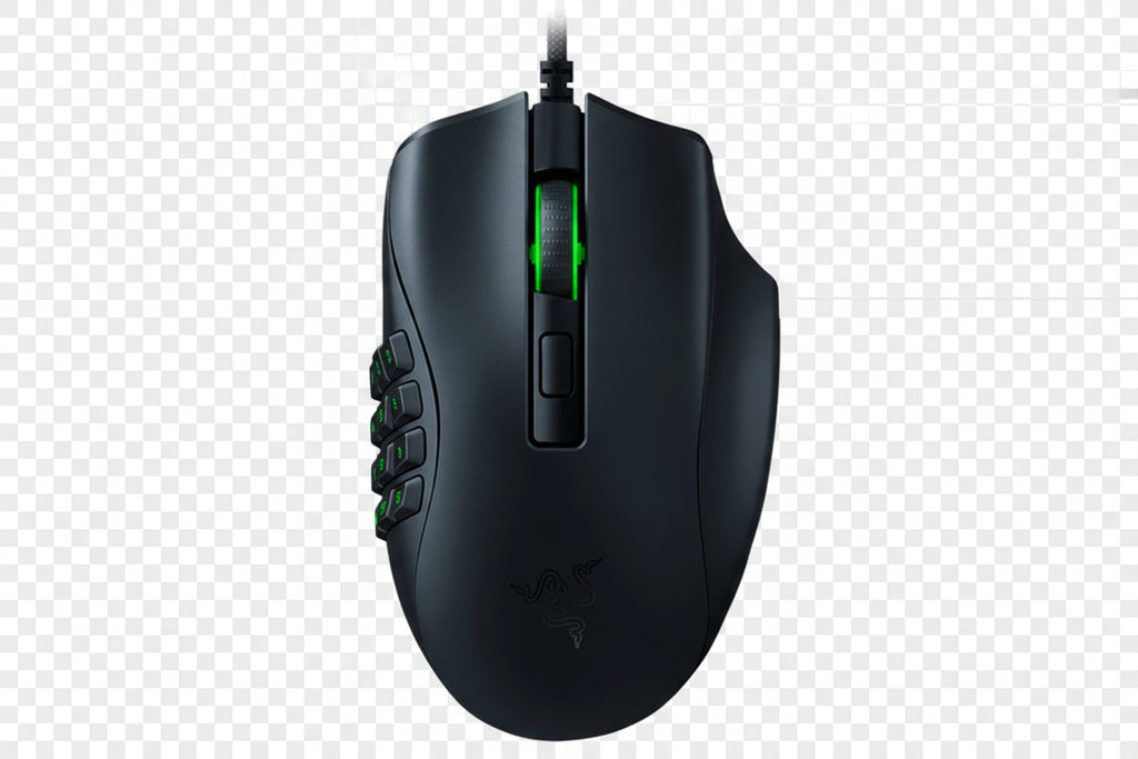 Razer Naga X gaming mouse on a white background