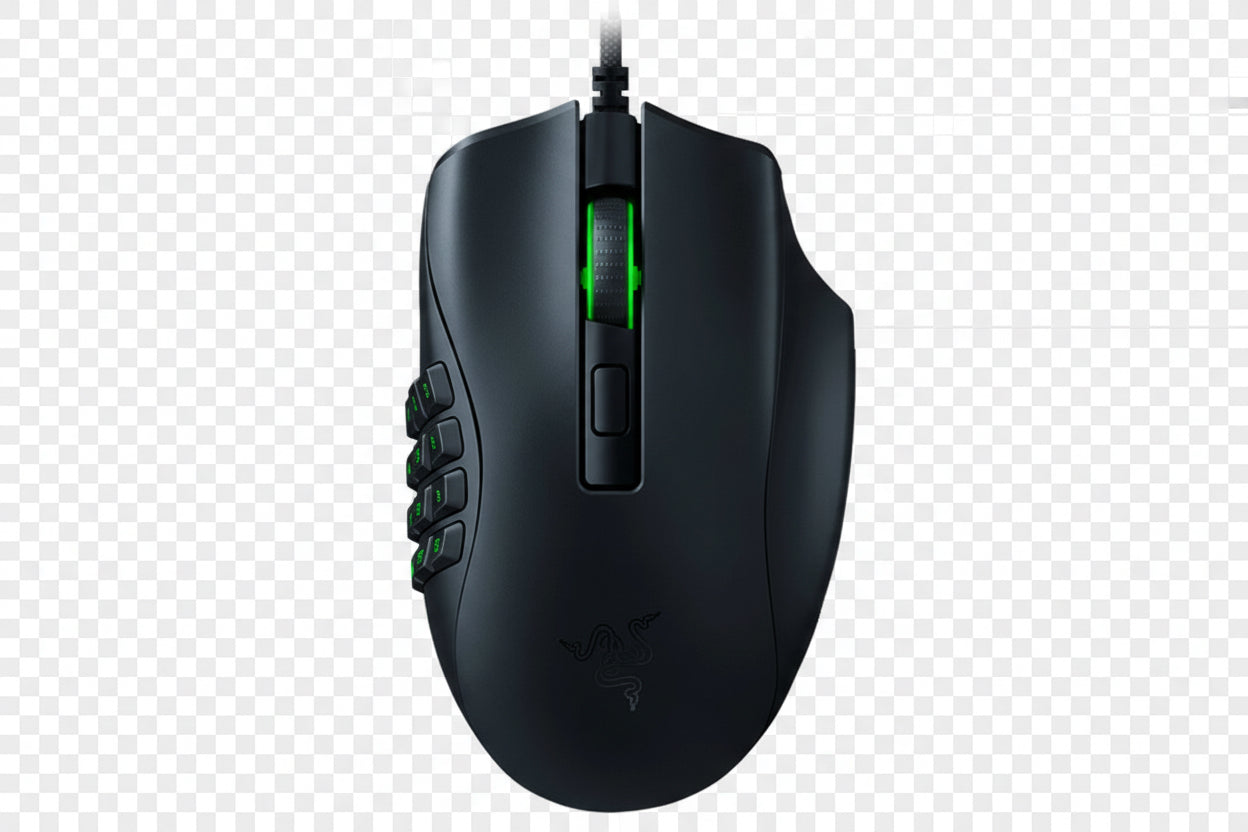 Razer Naga X gaming mouse on a white background