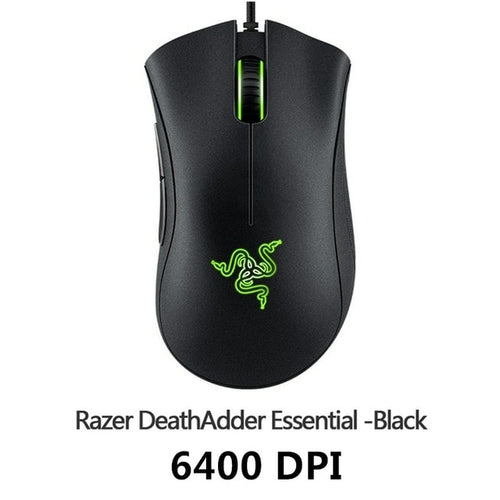 Razer DeathAdder Essential gaming mouse on a white background