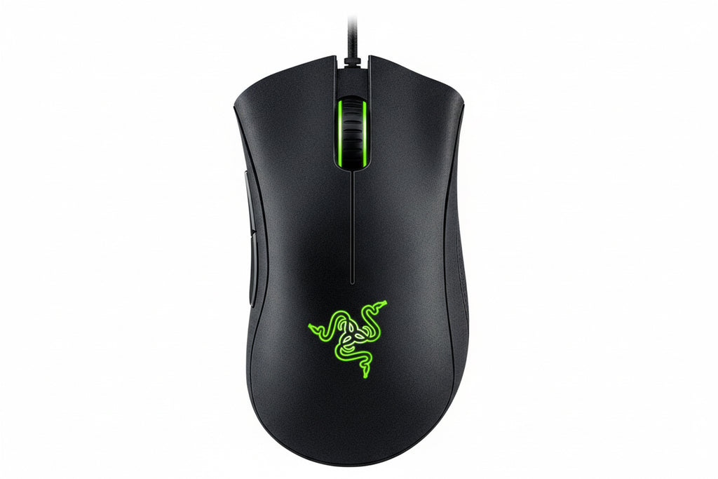 Razer DeathAdder Essential gaming mouse on a white background