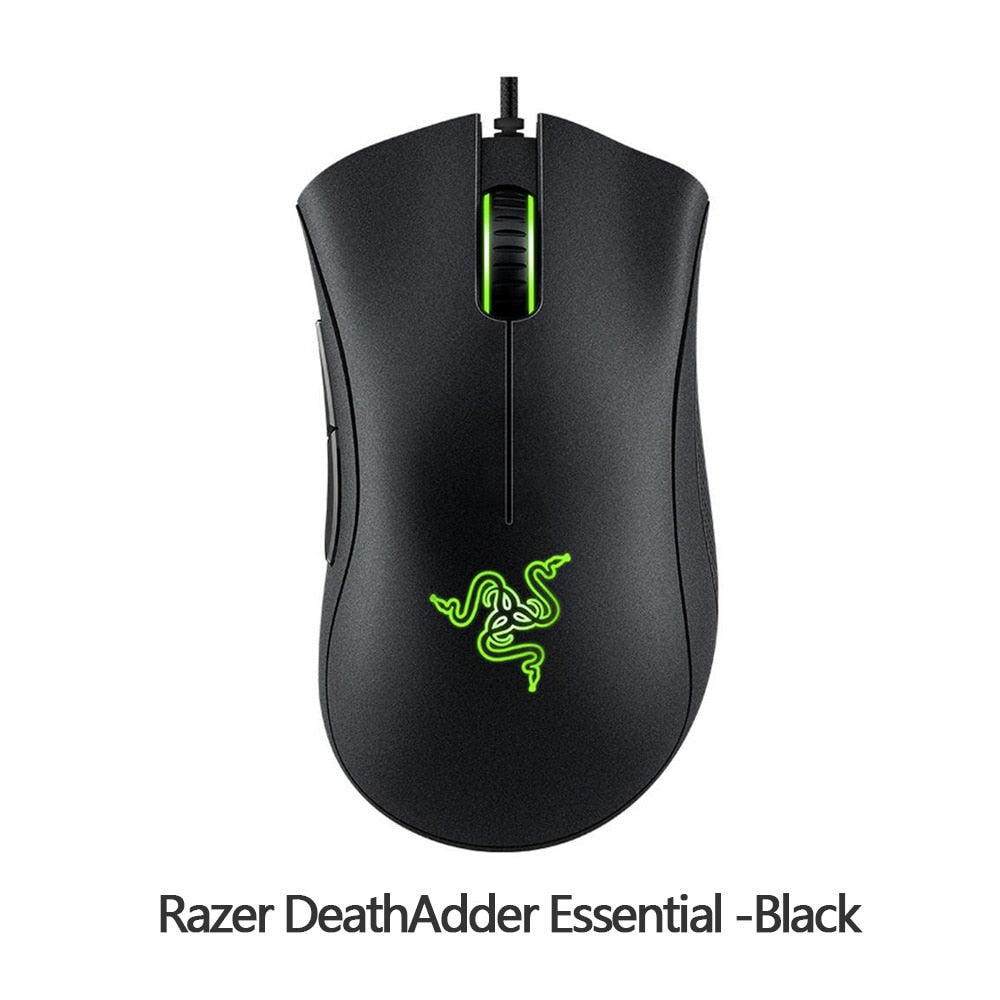 Razer DeathAdder Essential gaming mouse on a white background