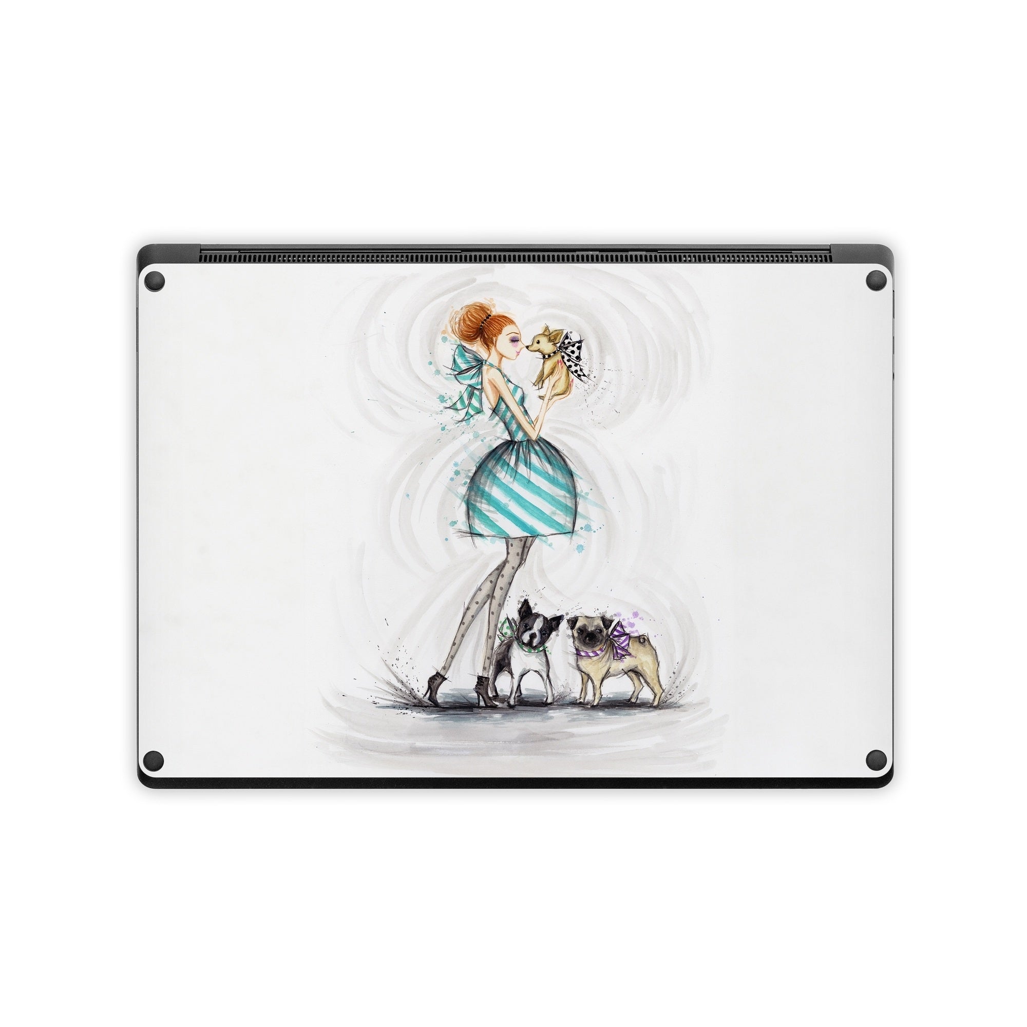 A Kiss for Dot - Microsoft Surface Laptop Wrap