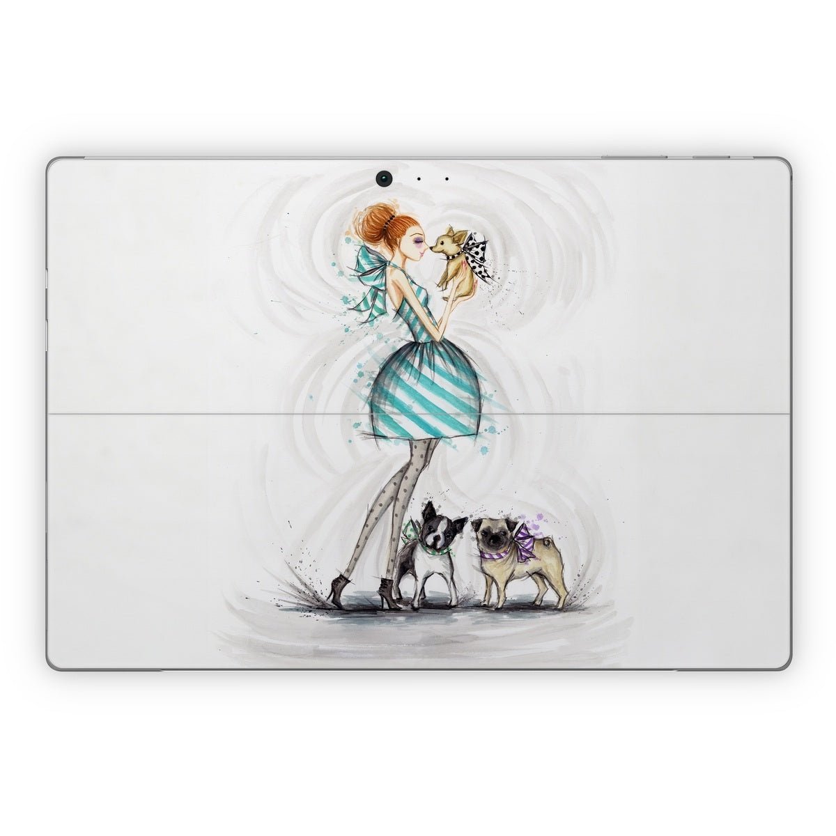 A Kiss for Dot - Microsoft Surface Pro Wrap