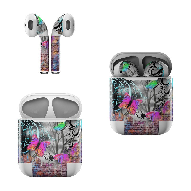 Butterfly Wall - Apple AirPods Wrap