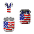 USA Flag - Apple AirPods Wrap
