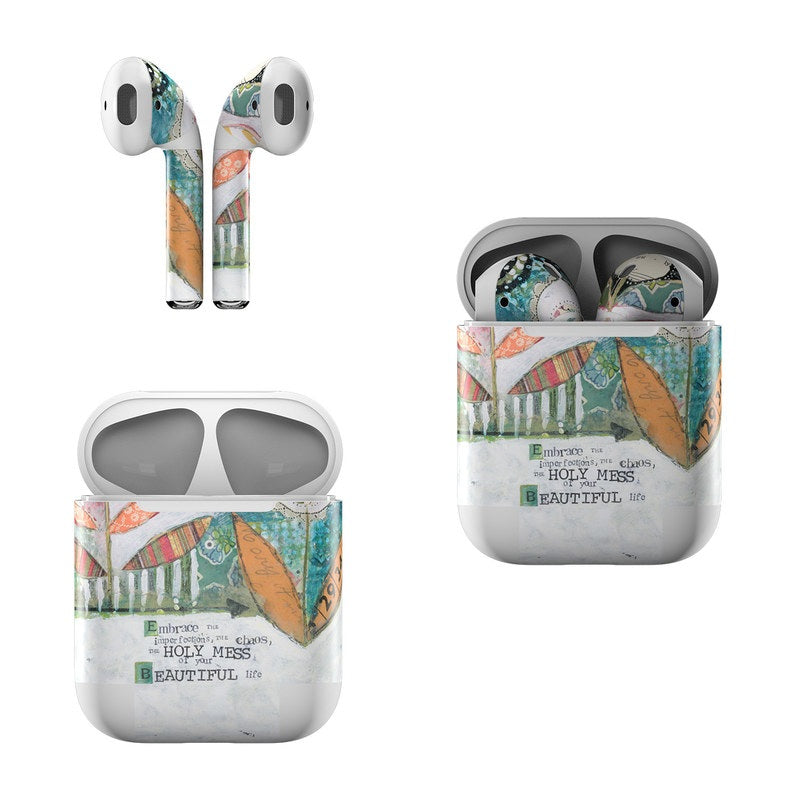 一团乱麻 - Apple AirPods 皮肤贴纸