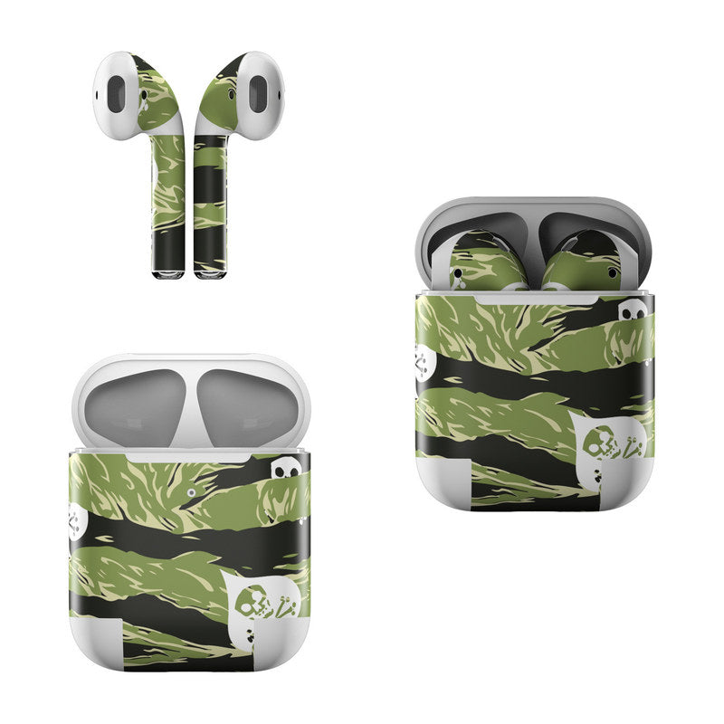 Piel para AirPods Apple - Camuflaje Rayas de Tigre SOFLETE