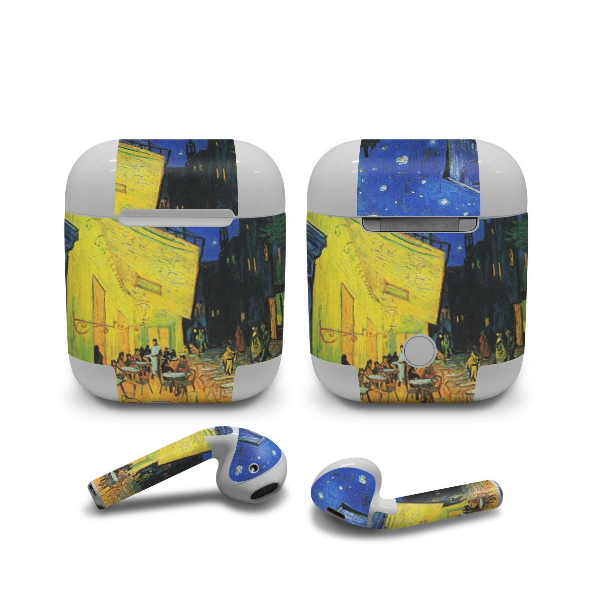 Cafe Terrace At Night - Apple AirPods Wrap