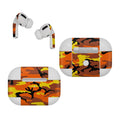 橙色迷彩 - 苹果 AirPods Pro 贴膜