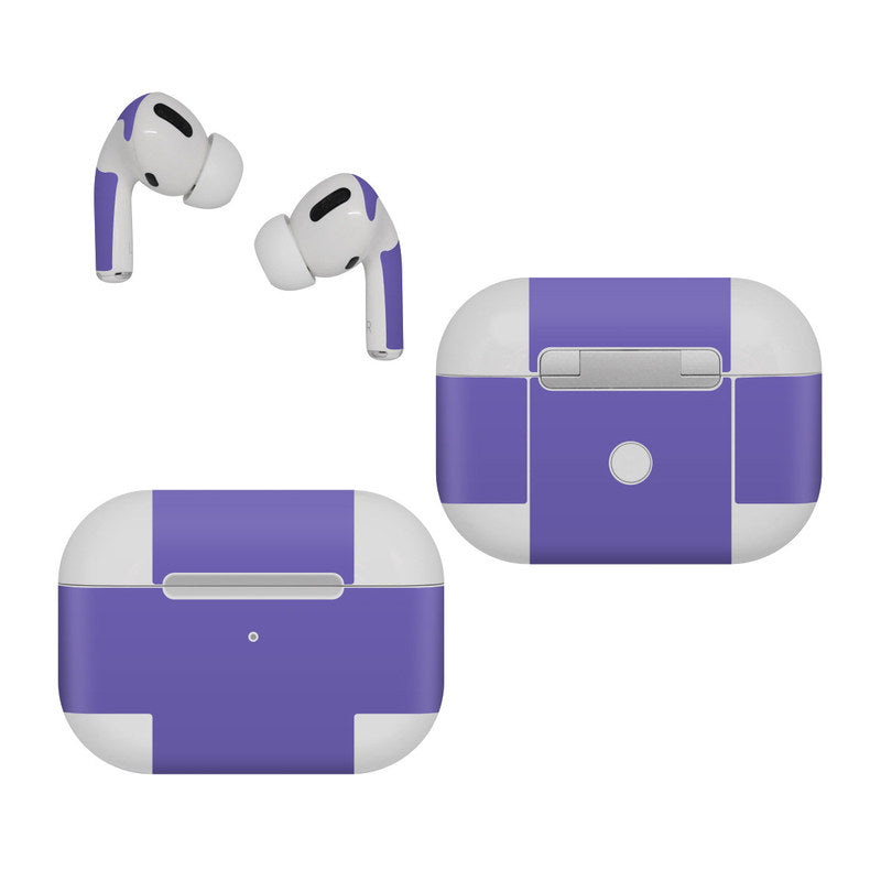 Púrpura sólido - Piel para Apple AirPods Pro