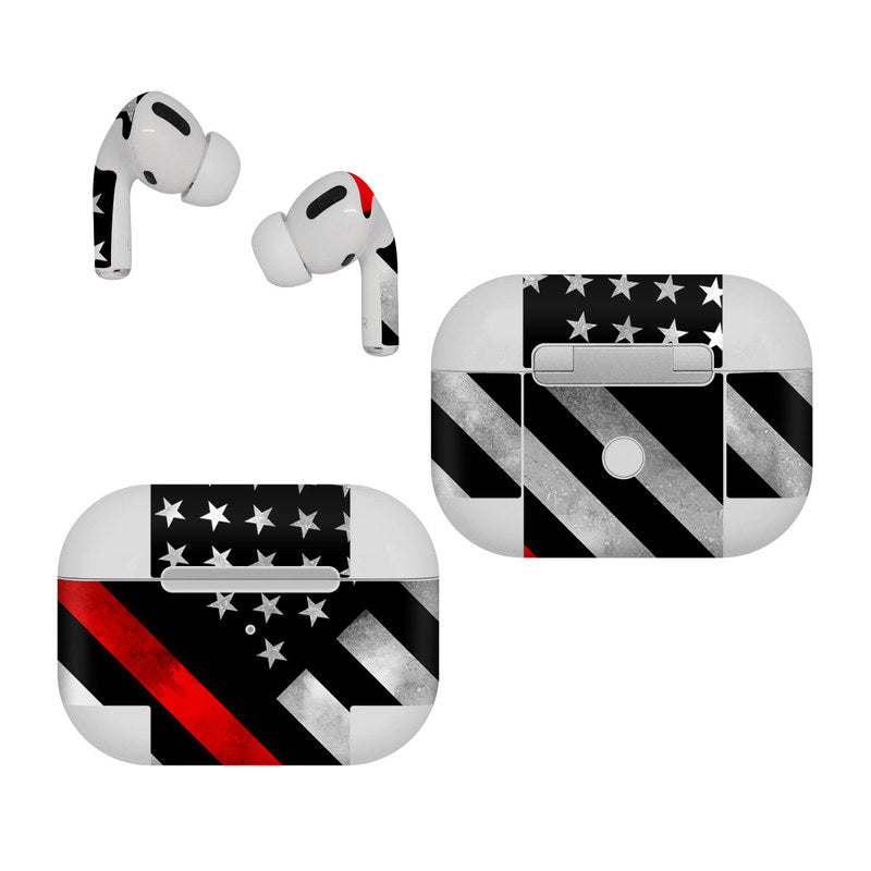 Thin Red Line Hero - Apple AirPods Pro Wrap