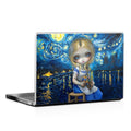 Alice in a Van Gogh - Laptop Lid Wrap