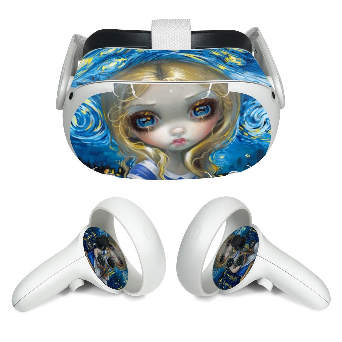 Alice in a Van Gogh - Meta Quest 2 Wrap