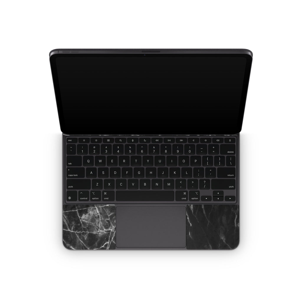 Black Marble - Apple Magic Keyboard for iPad Wrap