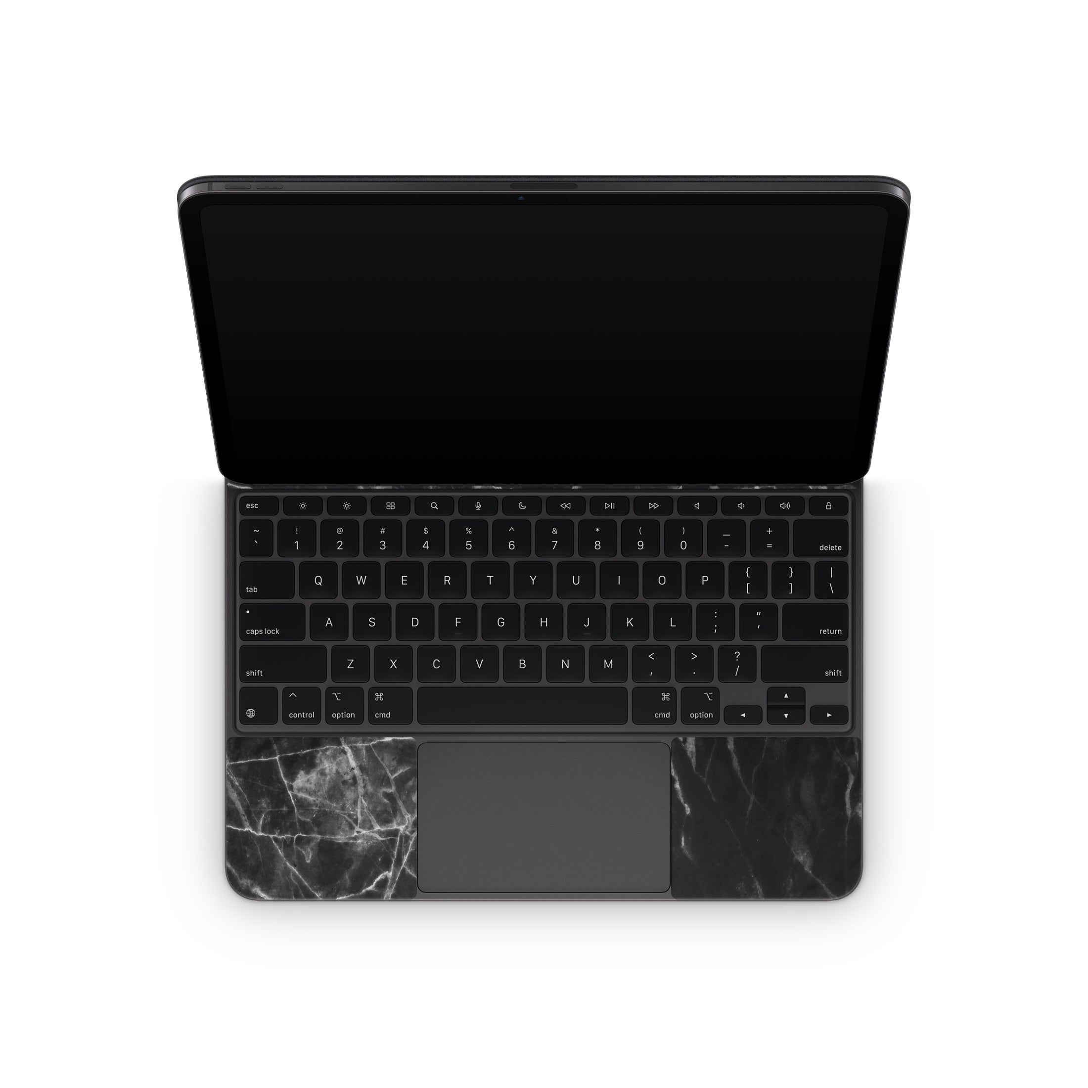 Black Marble - Apple Magic Keyboard for iPad Wrap