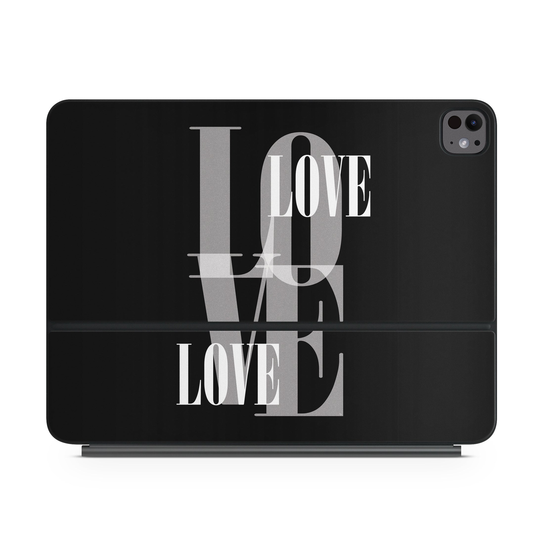 Black Love - Apple Magic Keyboard for iPad Wrap