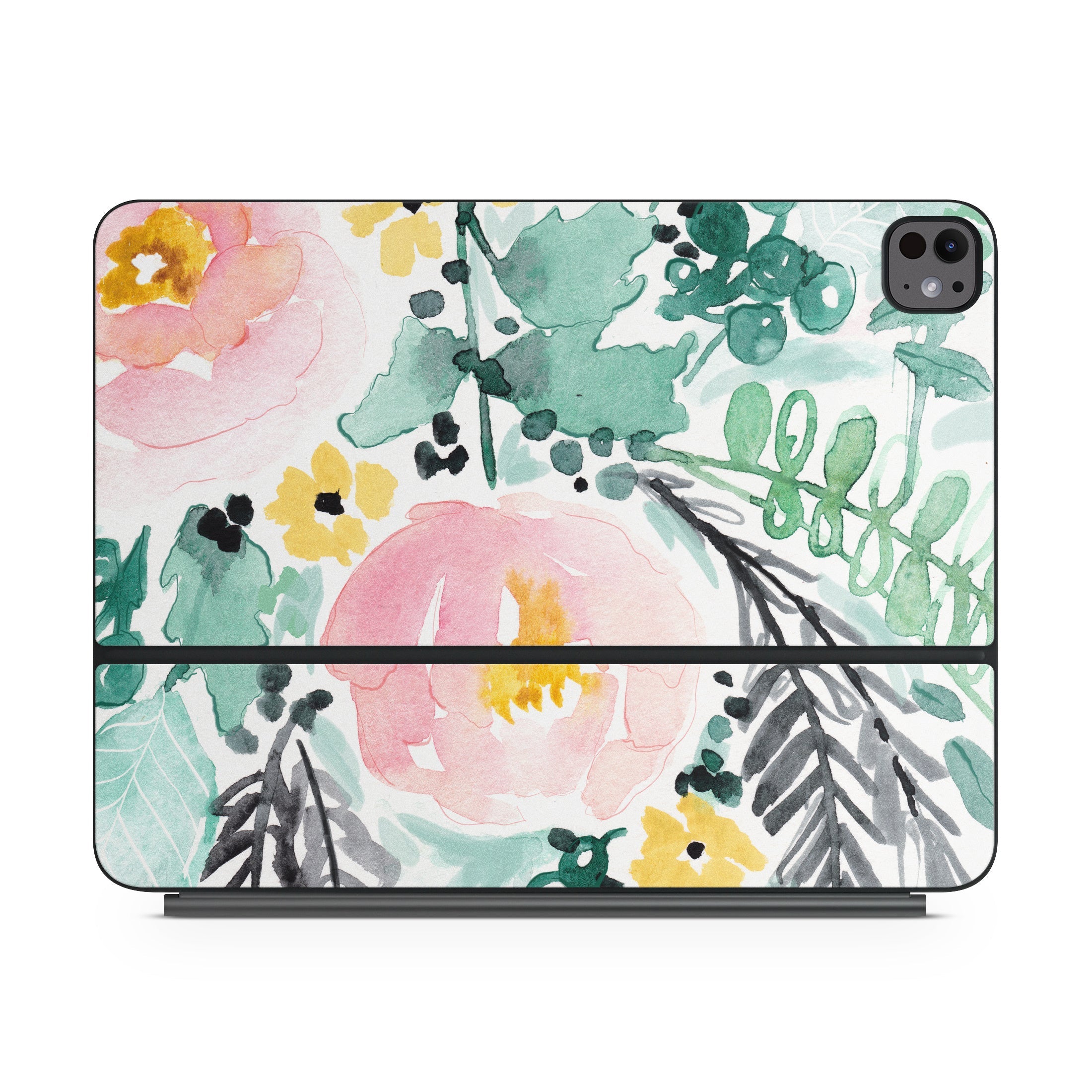 Blushed Flowers - 适用于 iPad 的 Apple 妙控键盘贴膜