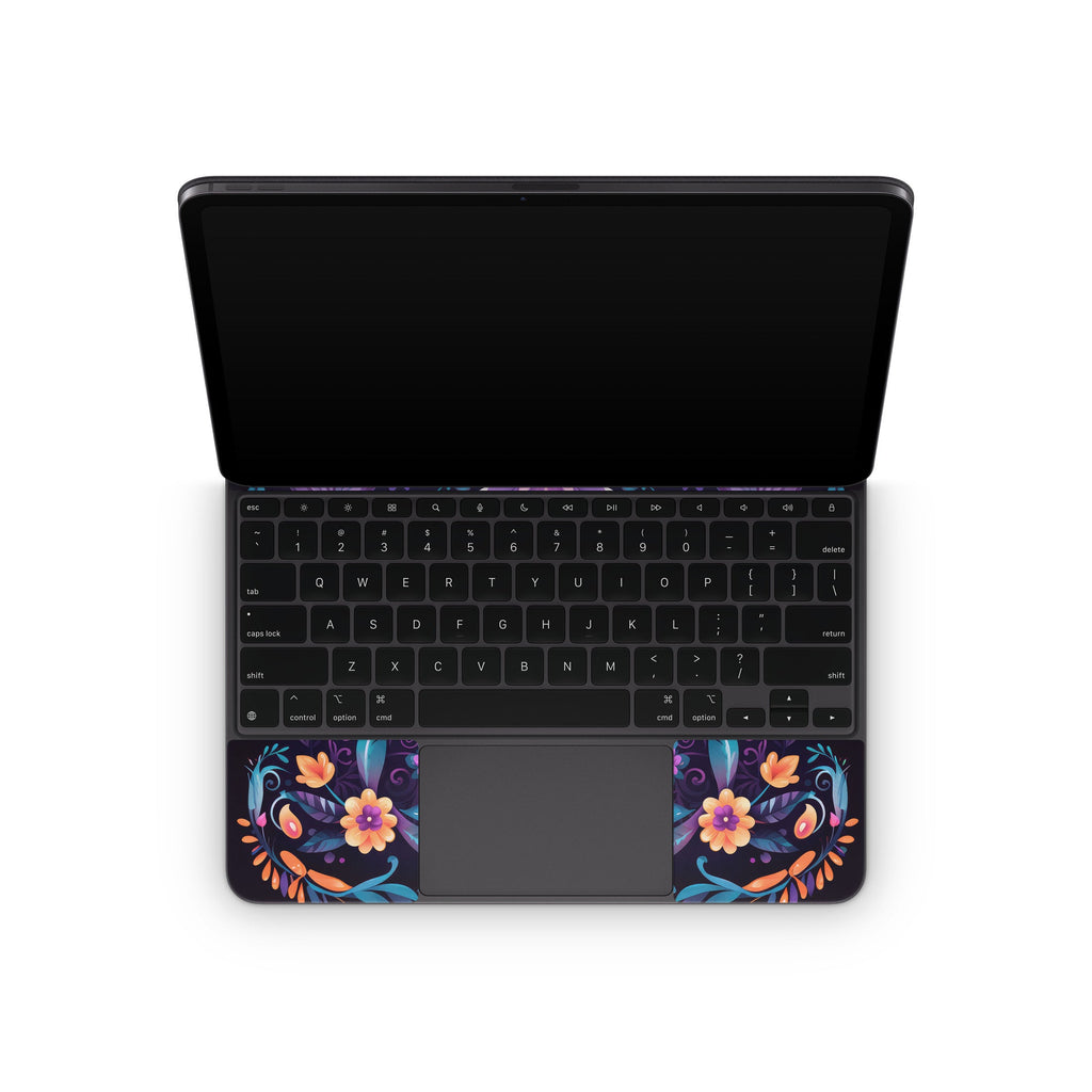 Calavera Azul - Apple Magic Keyboard for iPad Wrap