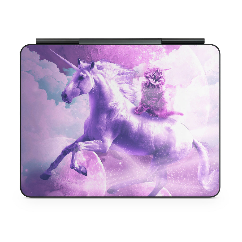 猫咪独角兽 - 适用于 iPad 的 Apple 妙控键盘贴膜