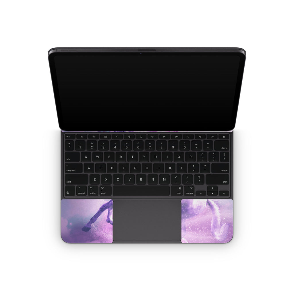 猫咪独角兽 - 适用于 iPad 的 Apple 妙控键盘贴膜