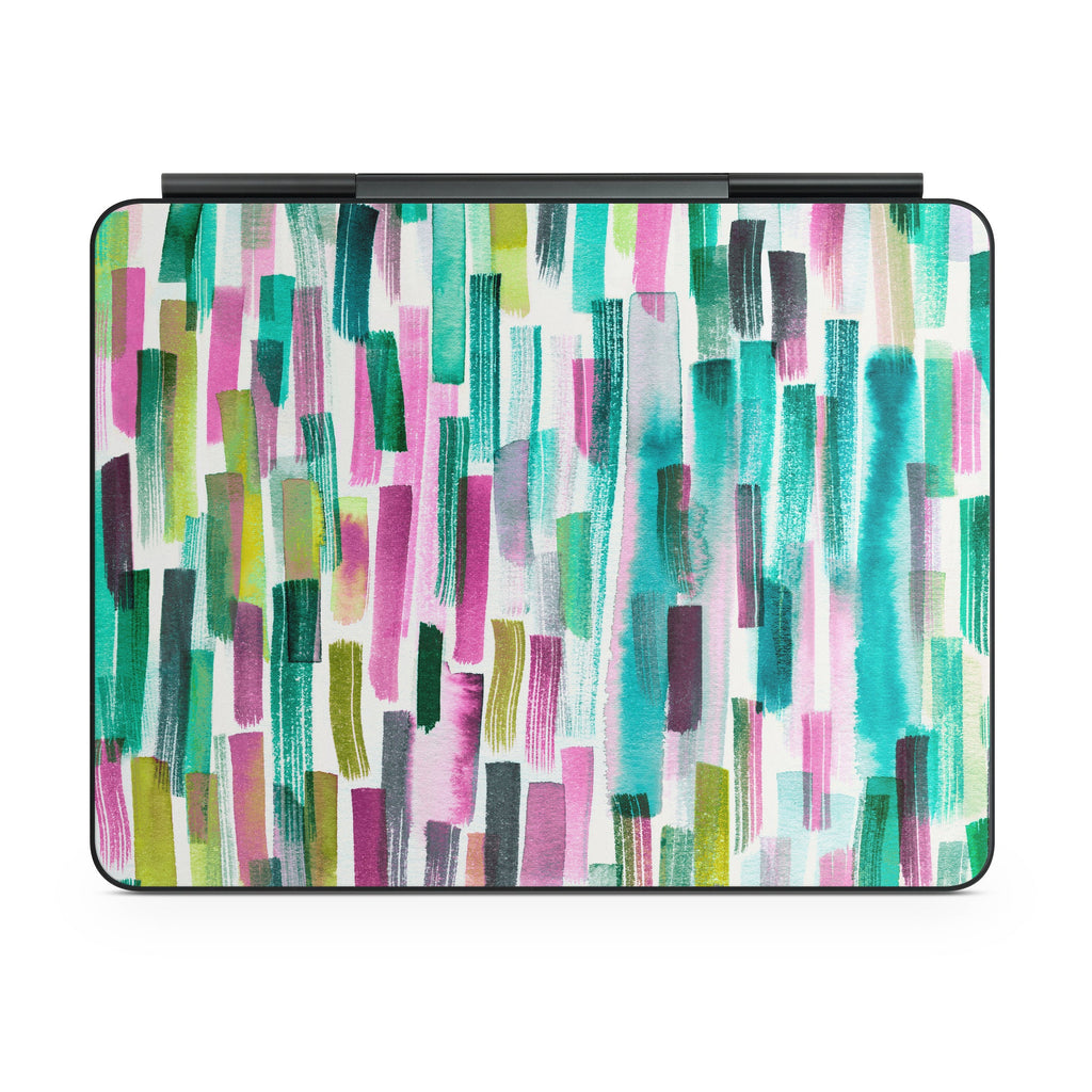 Colorful Brushstrokes - Apple Magic Keyboard for iPad Wrap