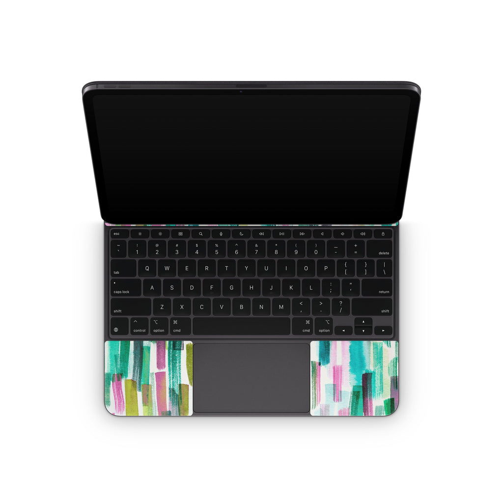 Colorful Brushstrokes - Apple Magic Keyboard for iPad Wrap