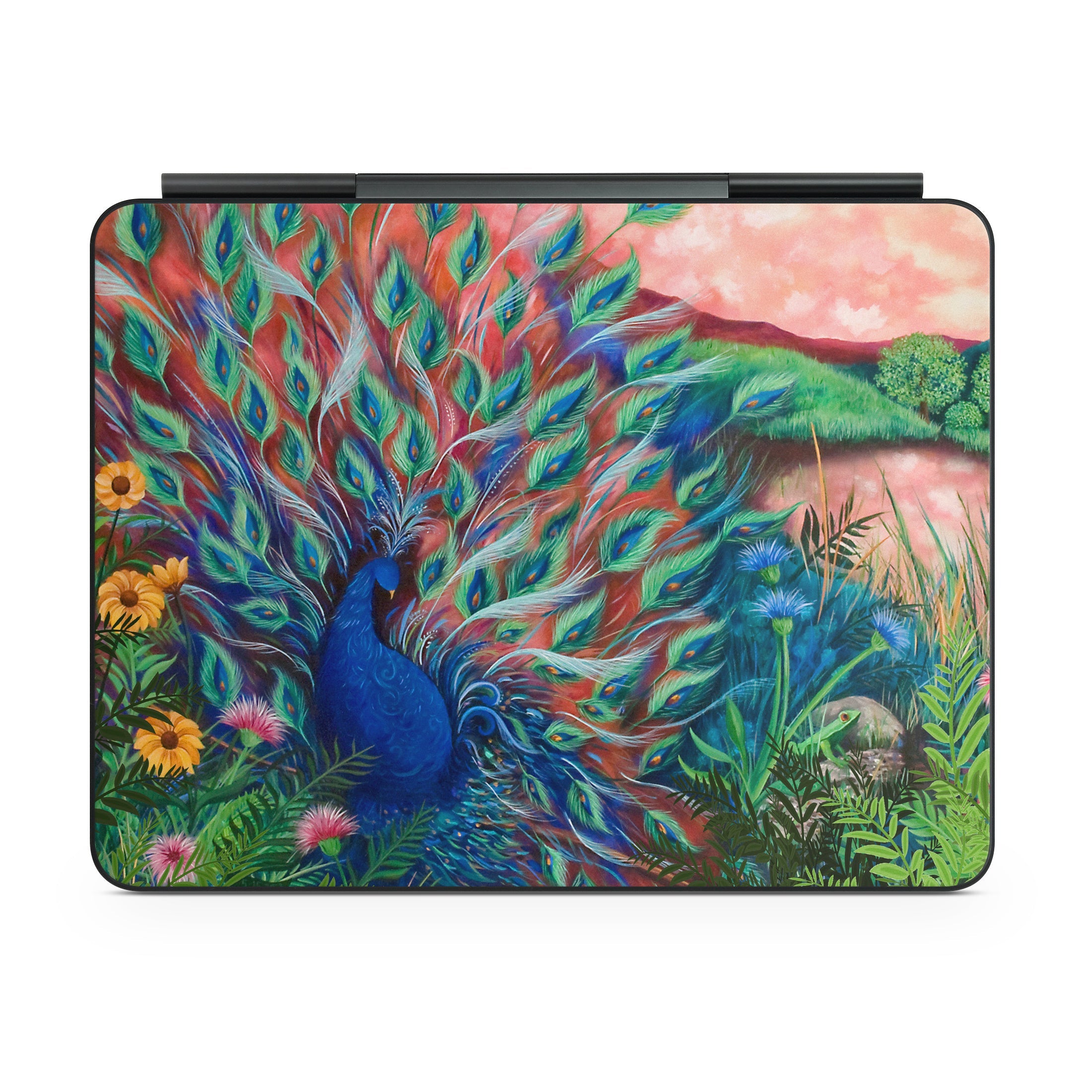 Coral Peacock - Apple Magic Keyboard for iPad Wrap