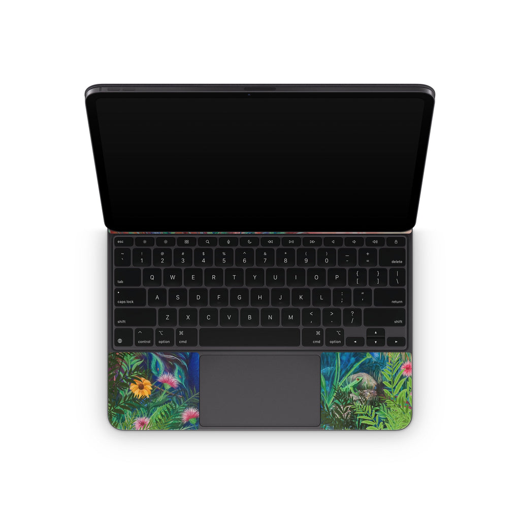 Coral Peacock - Apple Magic Keyboard for iPad Wrap