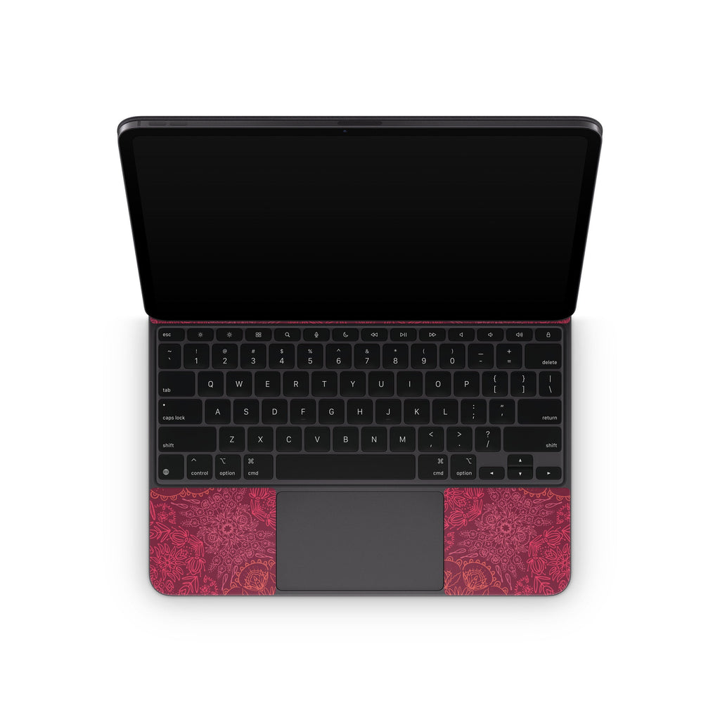 Floral Vortex - Apple Magic Keyboard for iPad Wrap