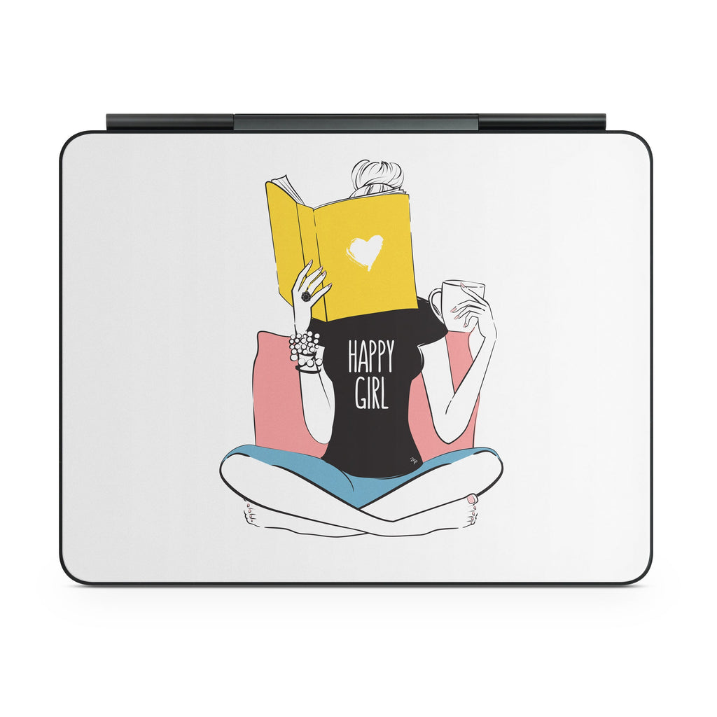 Happy Girl - Apple Magic Keyboard for iPad Wrap