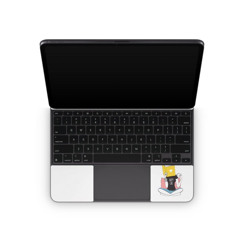 Happy Girl - Apple Magic Keyboard for iPad Wrap