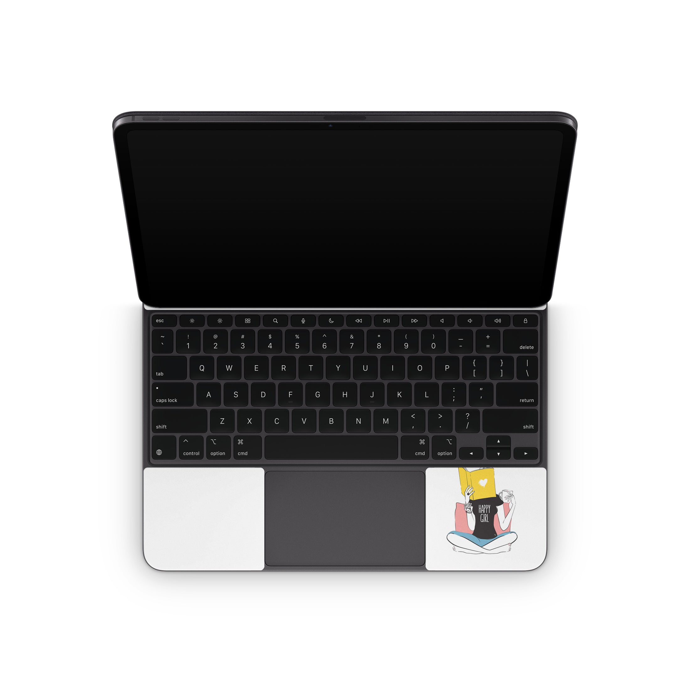 Happy Girl - Apple Magic Keyboard for iPad Wrap