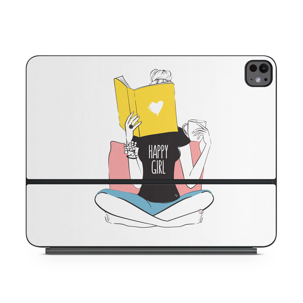 Happy Girl - Apple Magic Keyboard for iPad Wrap