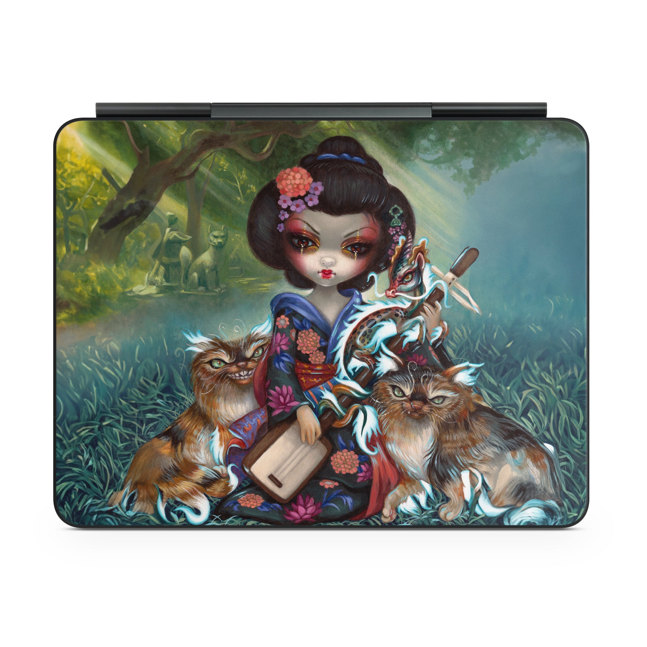 Kirin and Bakeneko - Apple Magic Keyboard for iPad Wrap