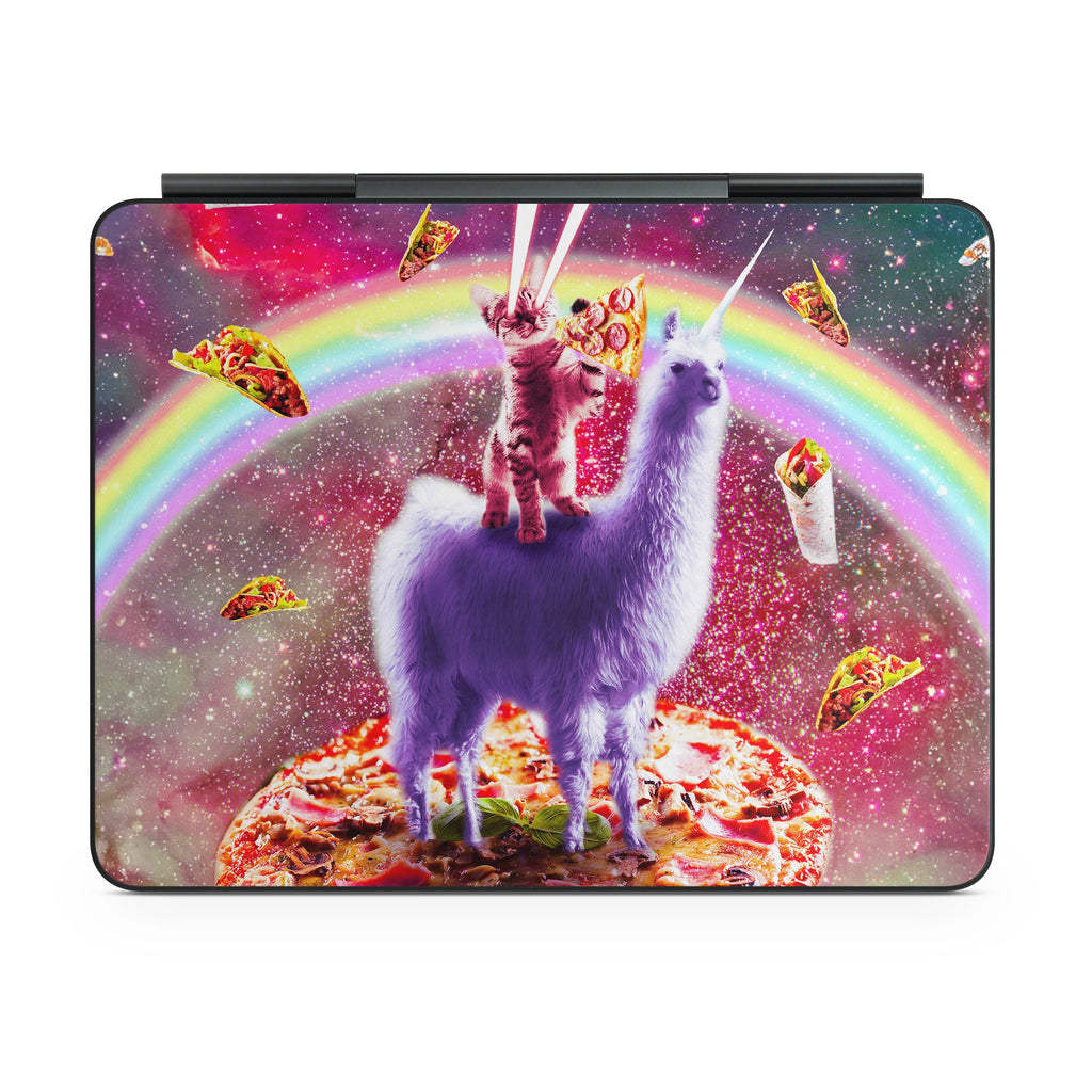 Llama Drama - 适用于 iPad 的 Apple 妙控键盘贴纸
