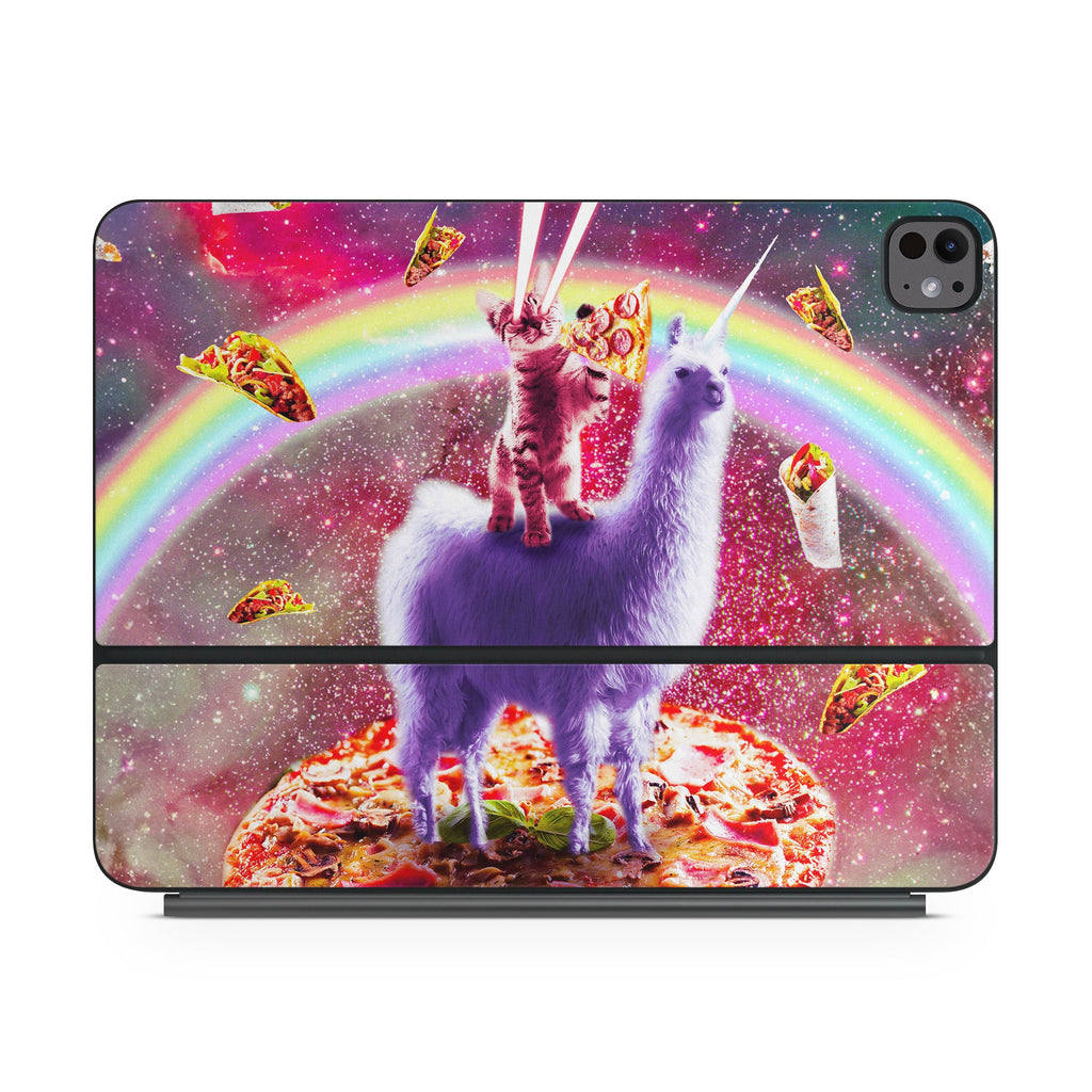 Llama Drama - 适用于 iPad 的 Apple 妙控键盘贴纸