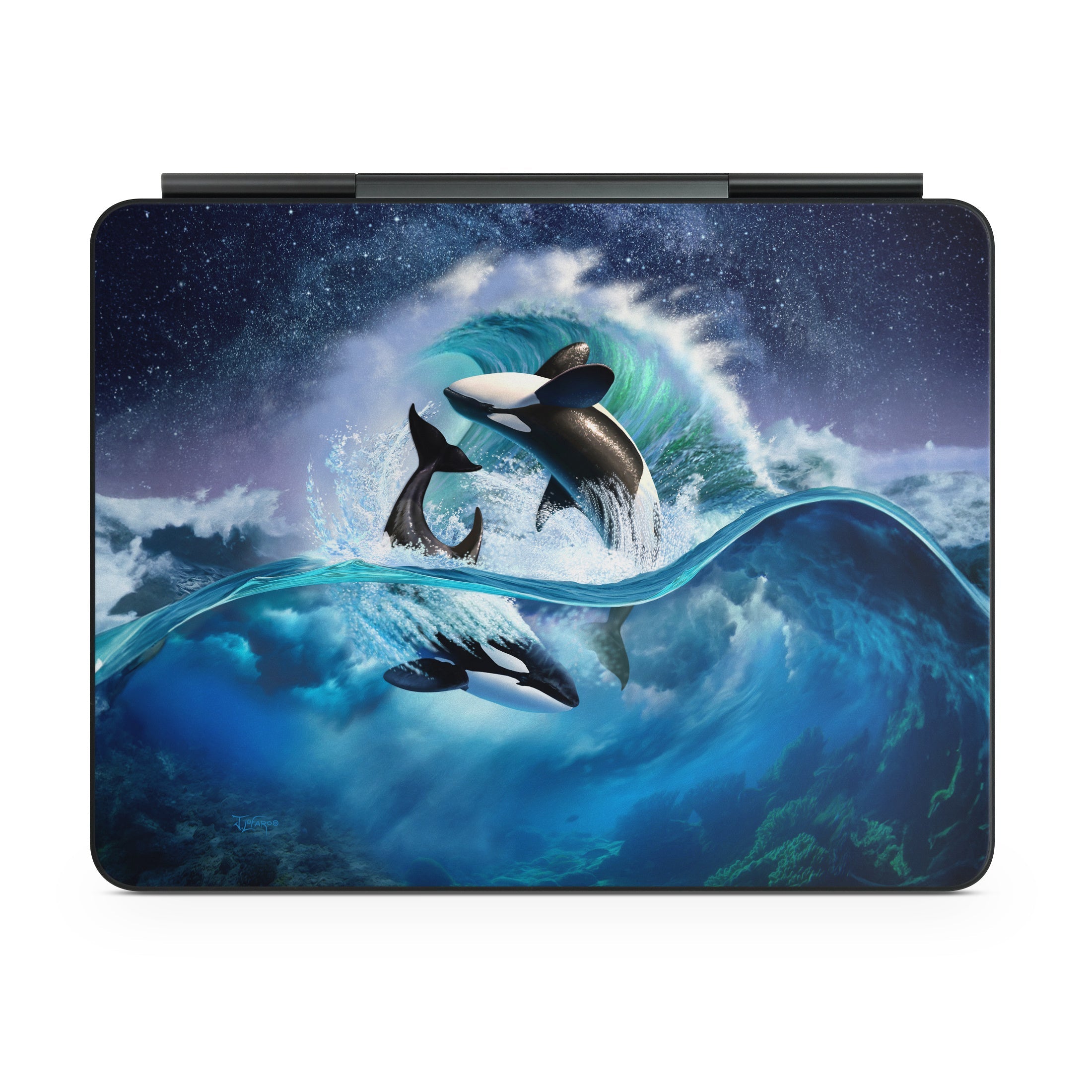 Orca Wave - Skin para teclado Apple Magic Keyboard para iPad