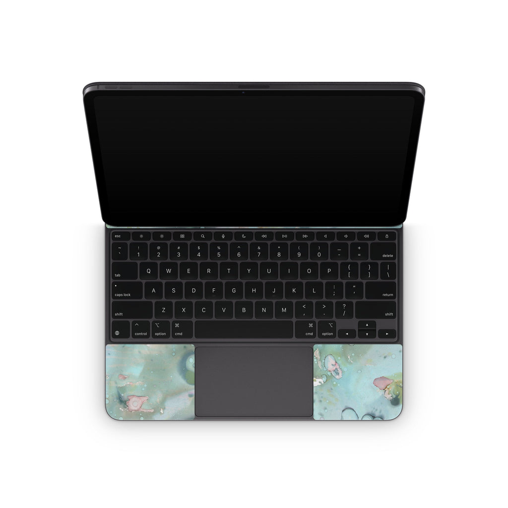 Organic In Blue - Apple Magic Keyboard for iPad Wrap